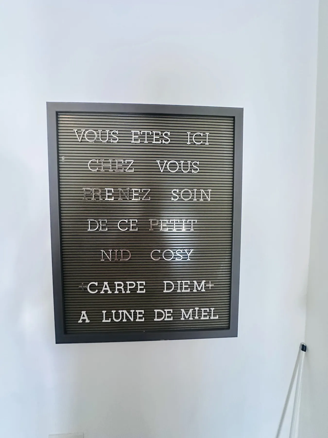 Lune de Miel — « Vous êtes ici chez vous »